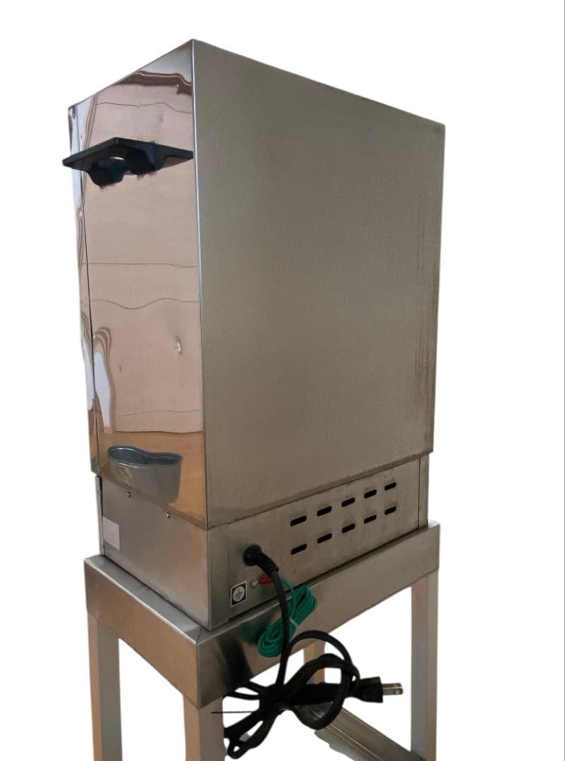 タオルスチーマー　＋　専用ステンレス台　ヤスター製　理容　タオル蒸し器