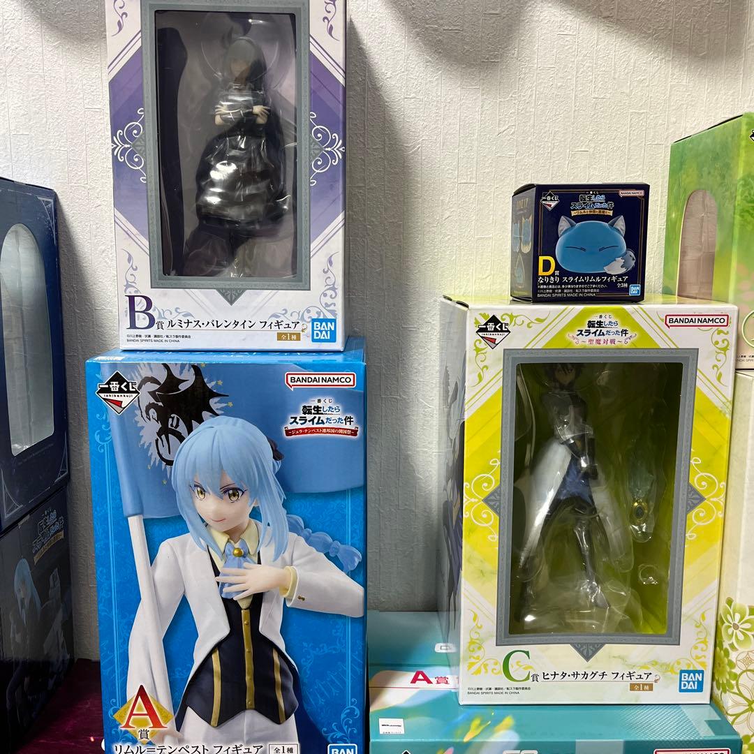 【未開封】一番くじフィギュア12体他　転スラ　ジークアクス　五等分の花嫁まとめ