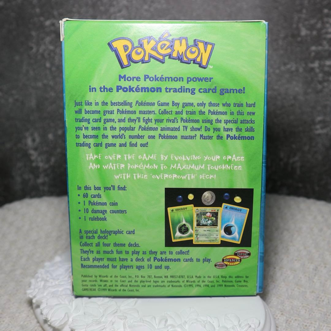 ポケモンカード 海外版 初期 テーマデッキ OVERGROWTH 開封済 未使用