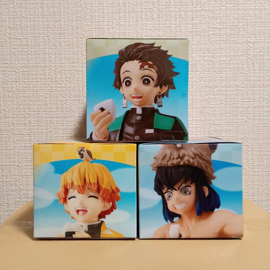 鬼滅の刃　プレミアムちょこのせフィギュア かまぼこ隊 3体セット！