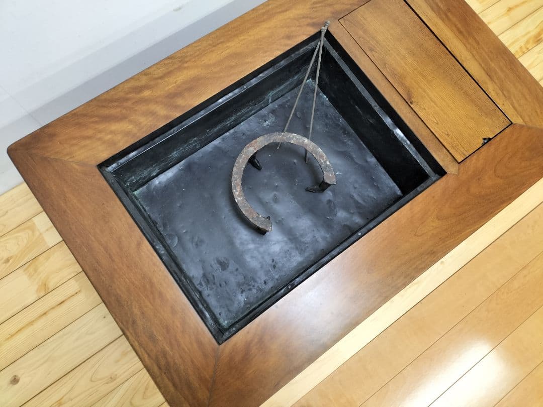 木製火鉢　ドーコ湯　燗銅壺