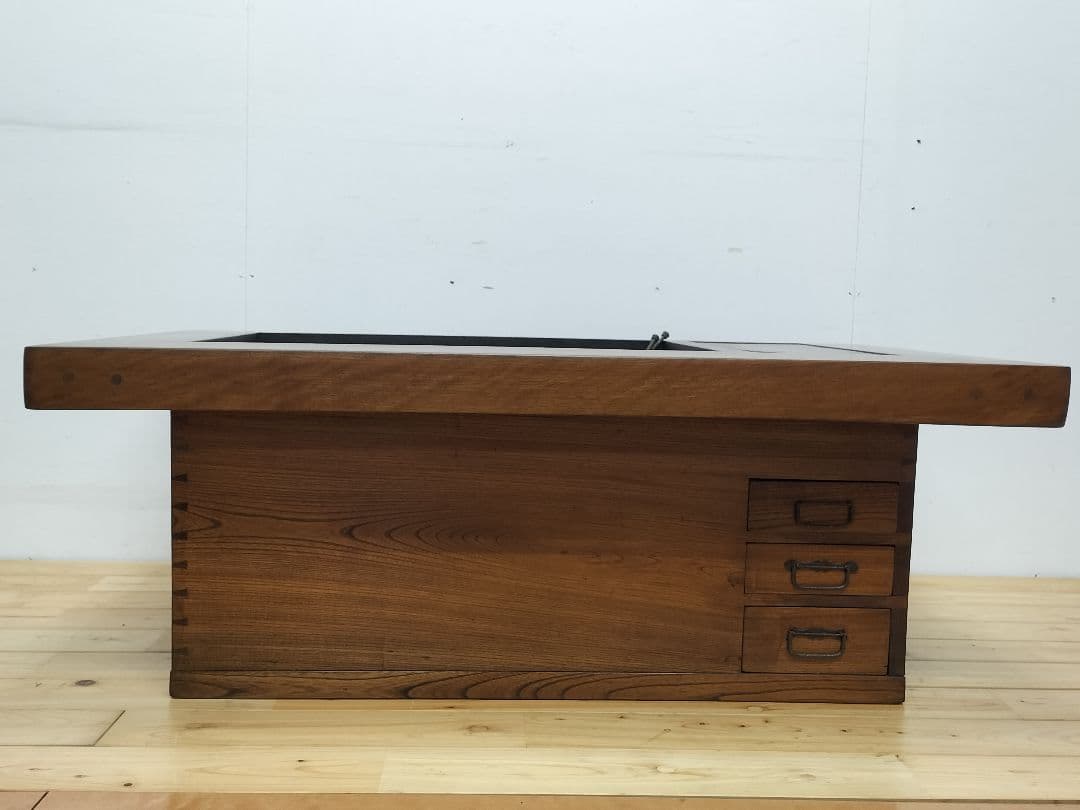 木製火鉢　ドーコ湯　燗銅壺