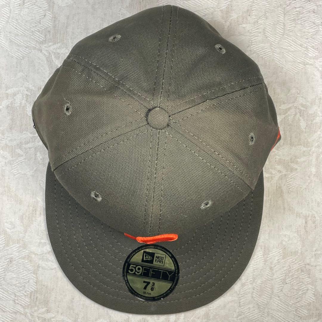 横浜ベイスターズ NEW ERA キャップ 旧ロゴ β ベータ カーキ