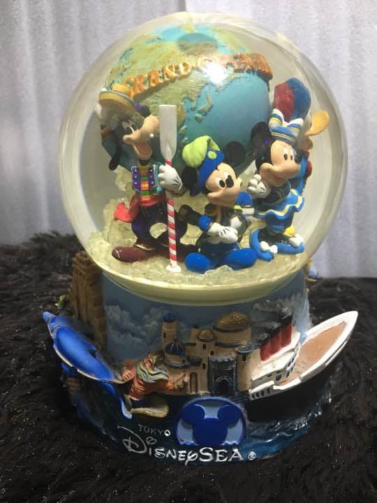 【希少】東京ディズニーシー グランドオープン記念スノードーム 激レア オルゴール