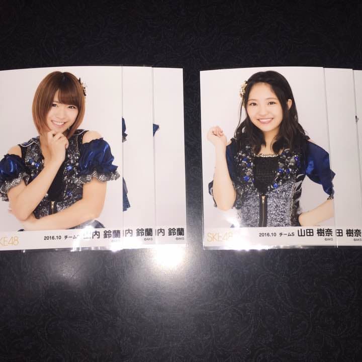 SKE48 2016 10月 生写真 チームS 3種コンプ 重ねた足跡公演衣装