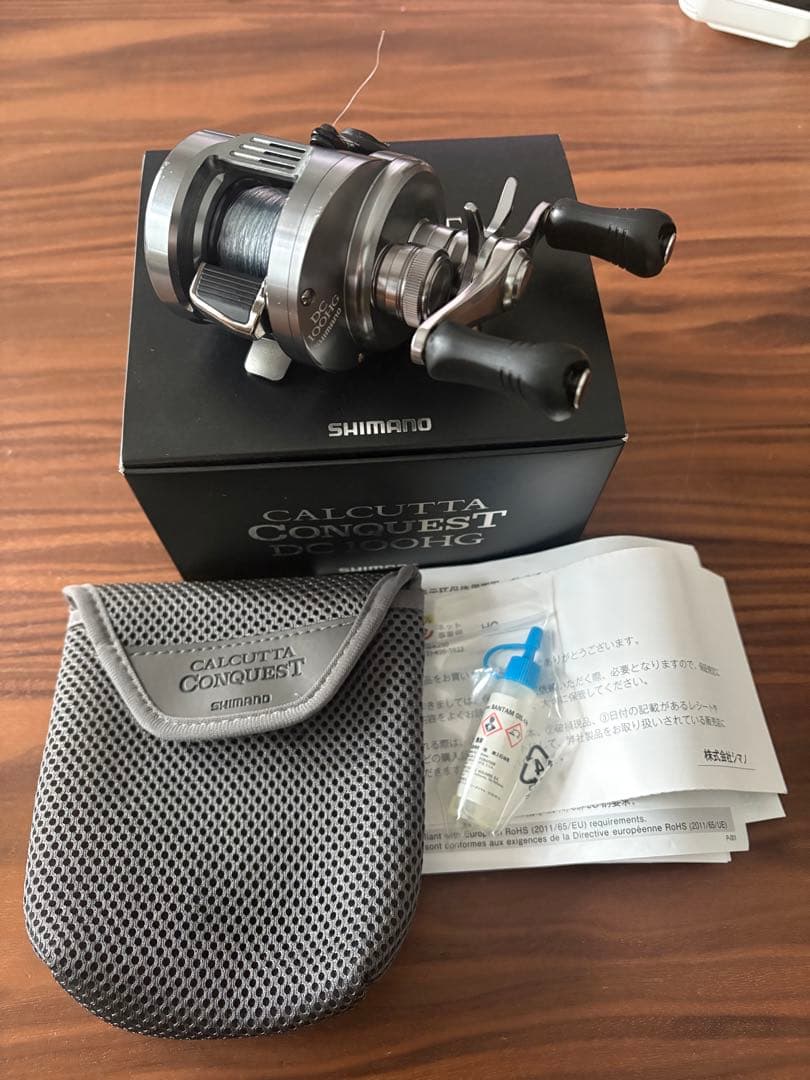 リール SHIMANO CALCUTTA CONQUEST DC100HG