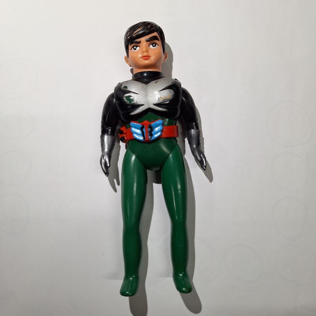 超人バロムI　ソフビ　当時物　フィギュア