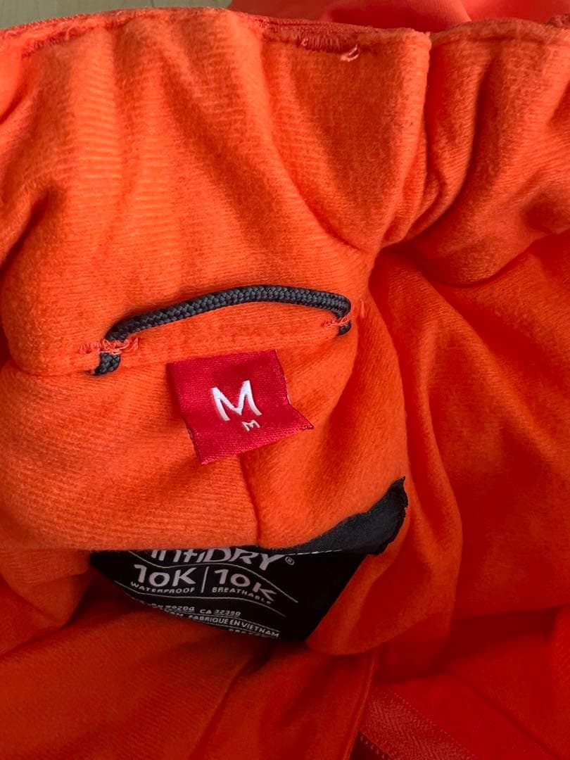 686 オレンジ スノーボードパンツ M 一度着用