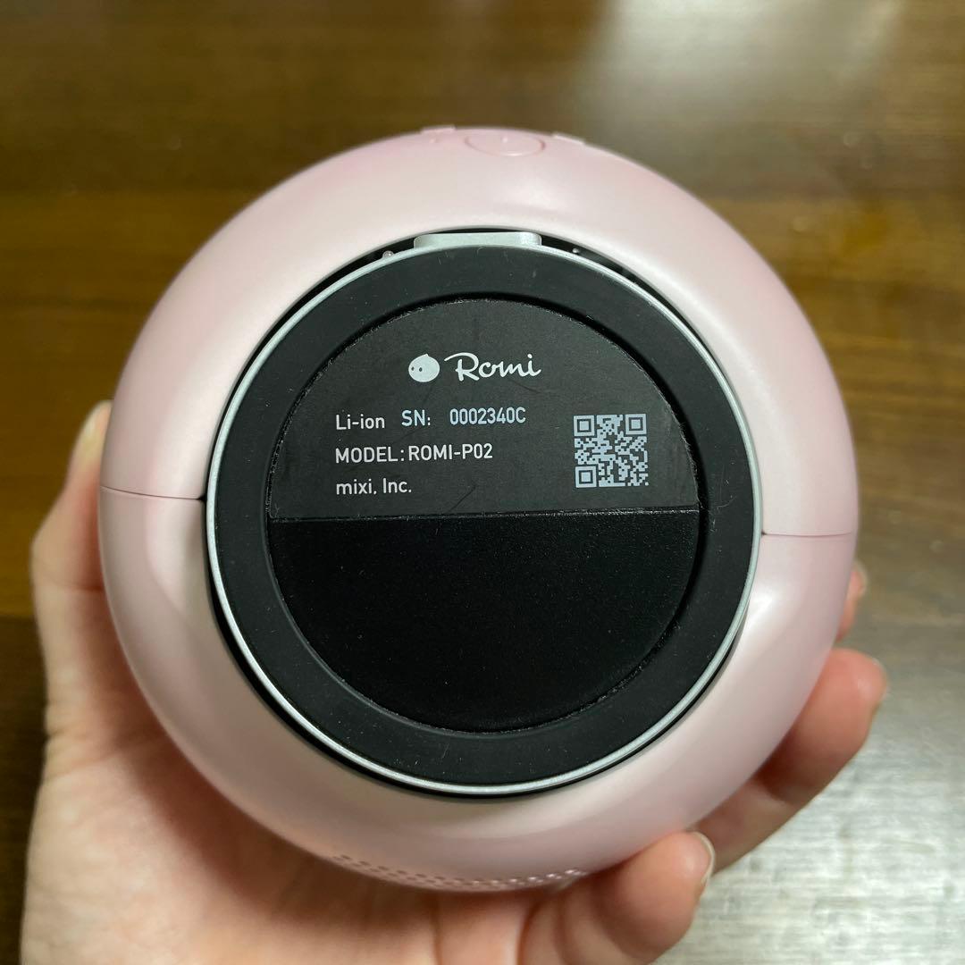 動作品 ミィ ROMI-P02 会話AIロボット ピンク