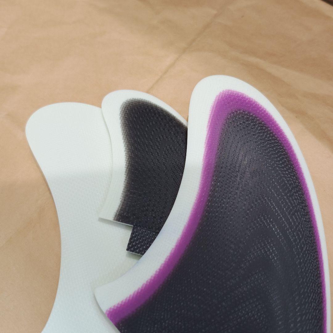 キャプテンフィン系　ツインスタビ　FCS対応 ファイバーグラス製　フィン