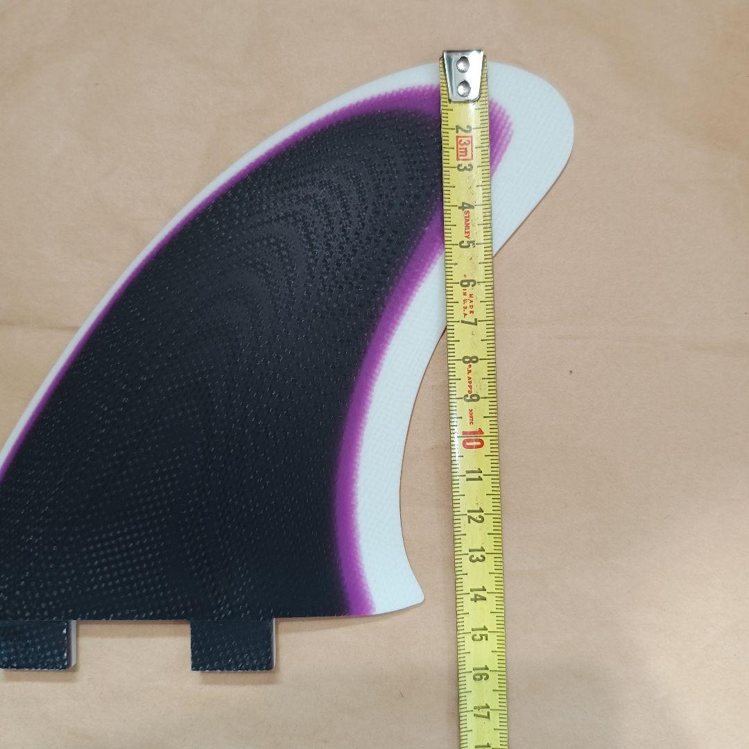 キャプテンフィン系　ツインスタビ　FCS対応 ファイバーグラス製　フィン