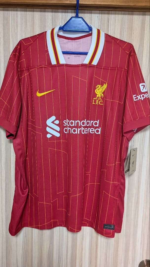 正規店舗購入 優勝 リバプール24-25 1st Nikeジャパン グルジア製