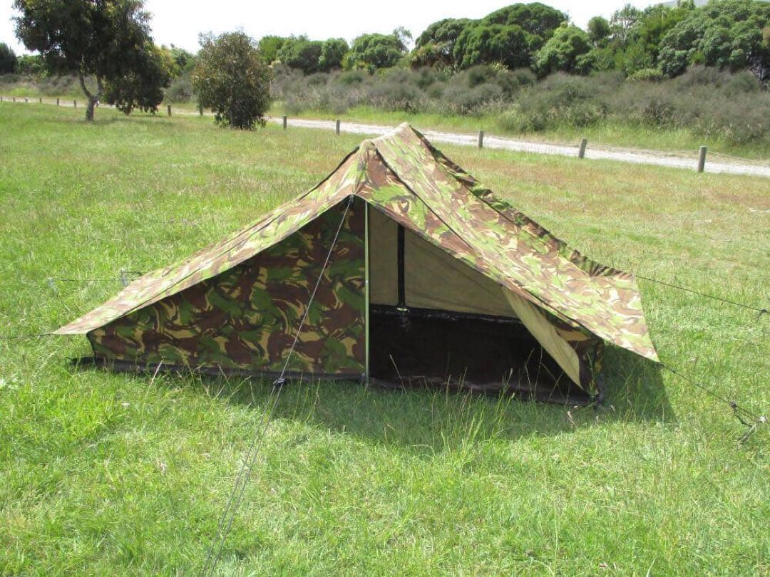 ★入手困難！！★テント収納袋付き！★オランダ軍 一人用 テント サープラス