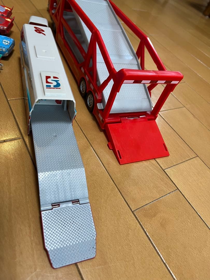 レア】カーズ　カーキャリア（34cm）ポンシートレーラーまとめセットアメリカ希少