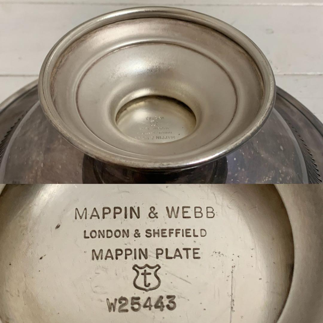 工芸品 MAPPIN & WEBB MAPPIN PLATE Pedestal Bowl