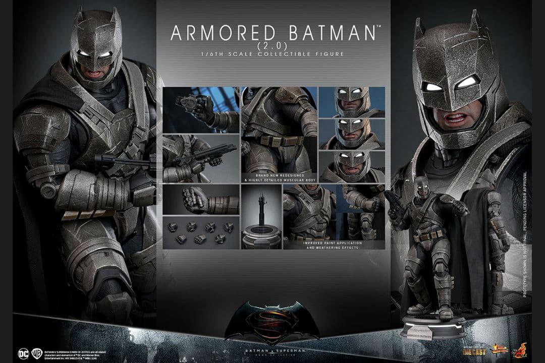 新品未開封 ホットトイズ アーマードバットマン 通常版