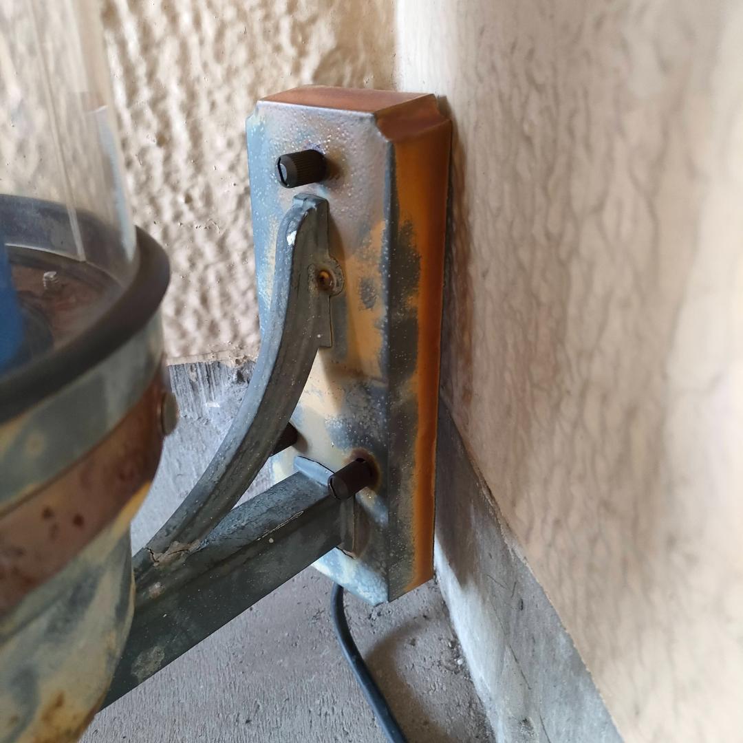 サインポール　理容　床屋　中古　オーバーホール済　電球新品　モーター新品