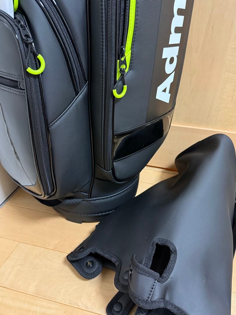 新品★アドミラル★キャディバッグ★ゴルフ★未使用★タグ付き★admiral★レア