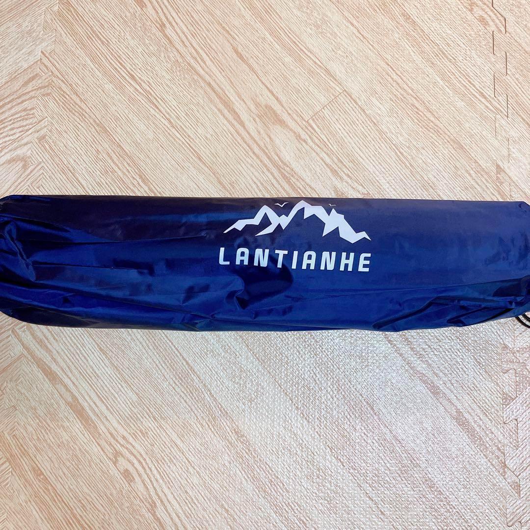 09【4個セット】インフレーターマット 自動膨張式 枕 キャンプマット 車中泊