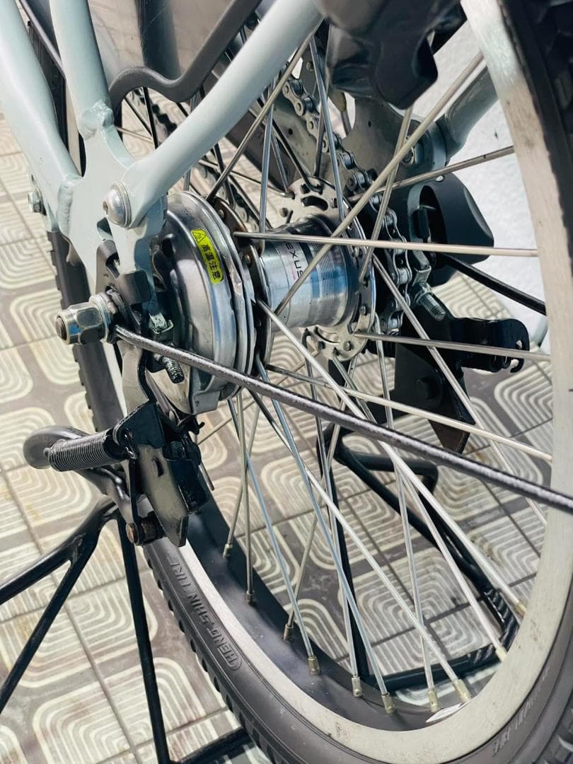 【BRIDGESTONE】 20インチ子供乗せ電動アシスト自転車2704