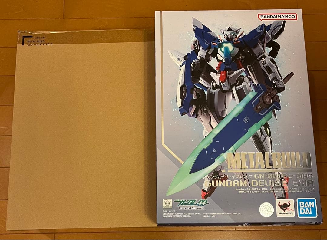 【未開封】メタルビルド GNアームズ TYPE-E＆ガンダムデヴァイズエクシア
