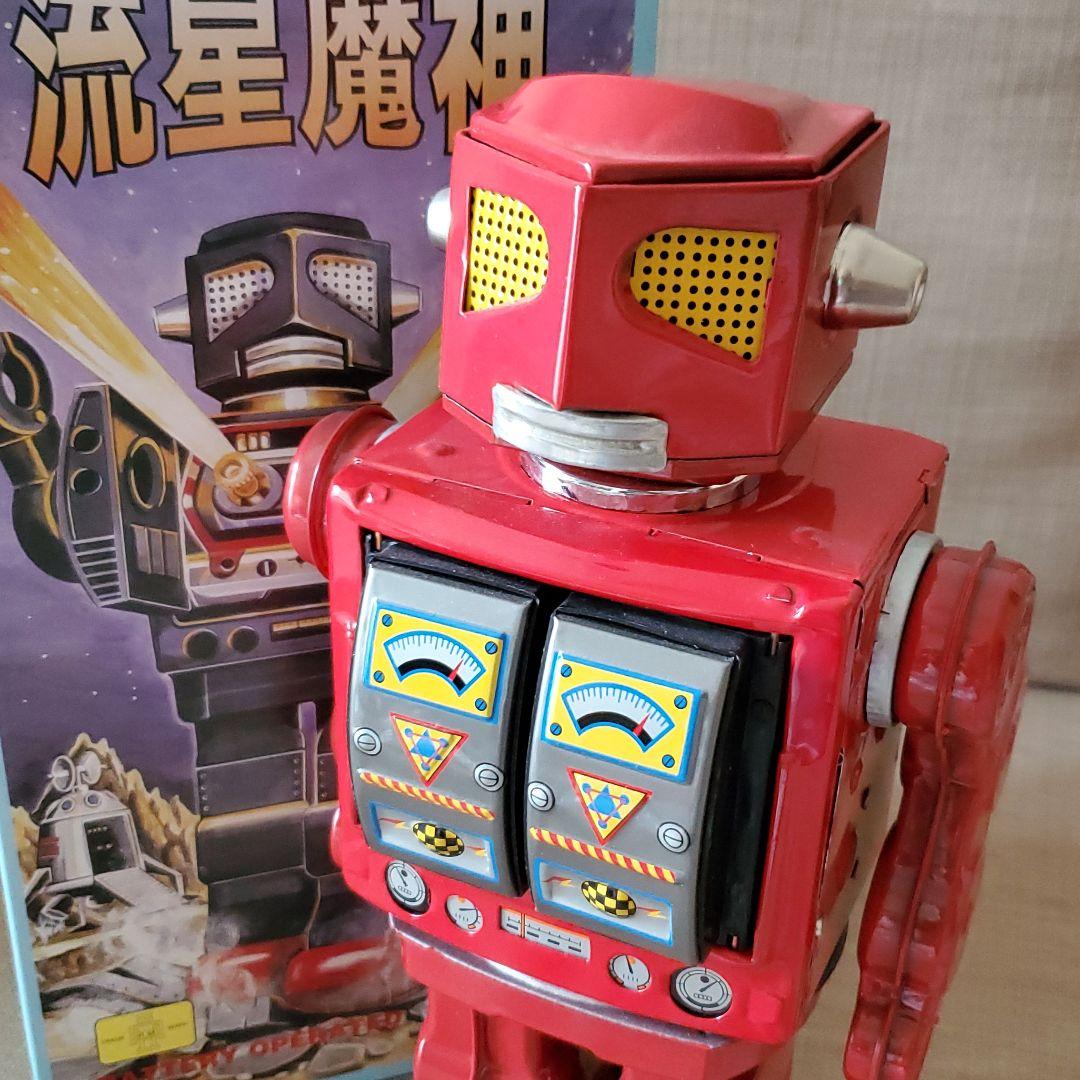 メタルハウス　ブリキロボット流星魔神　赤
