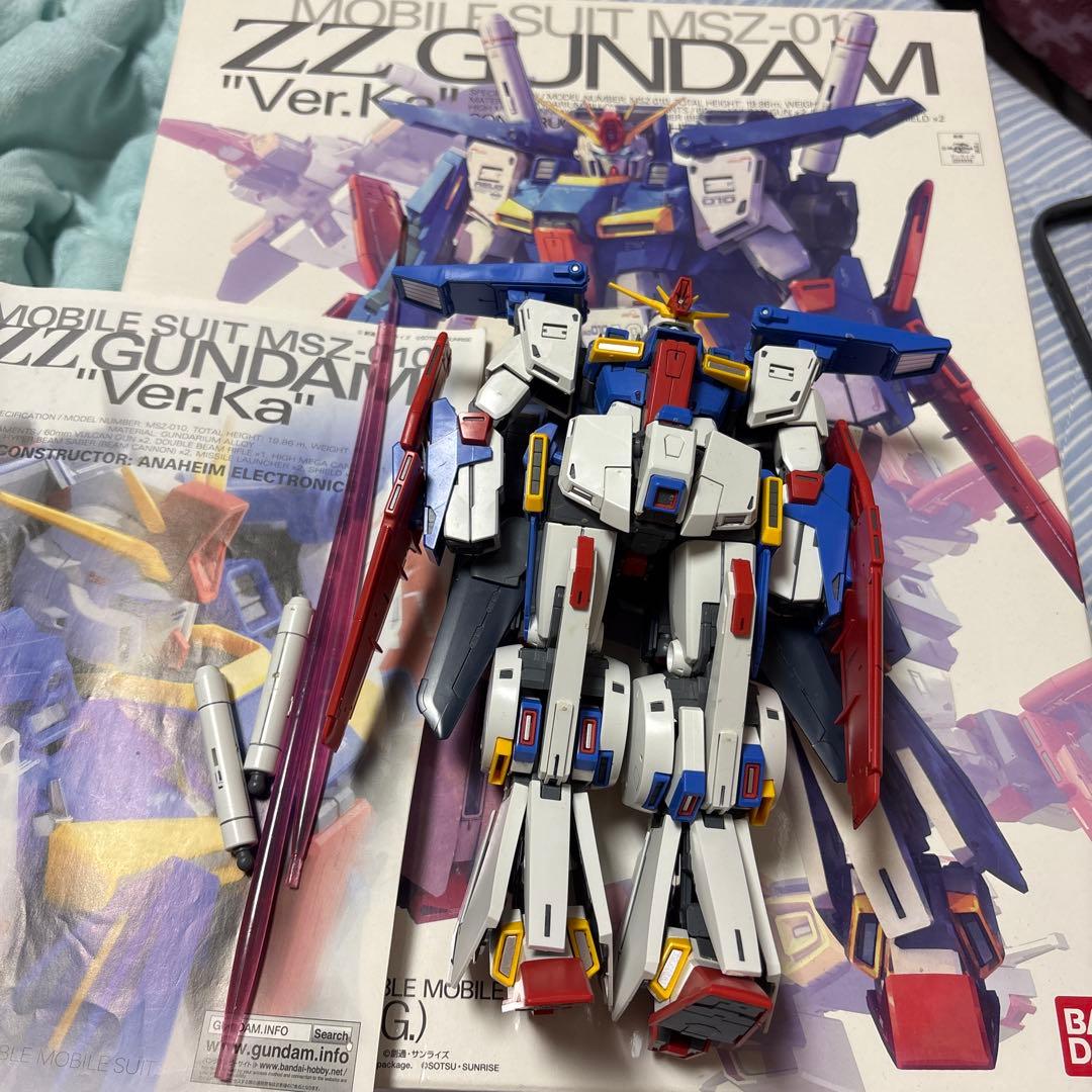 mg ZZガンダム & mg ゼータガンダム セット