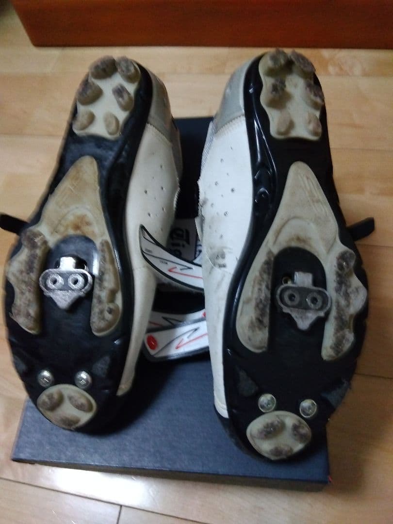 SIDI クリンチングシューズ ホワイト/グレー/レッド