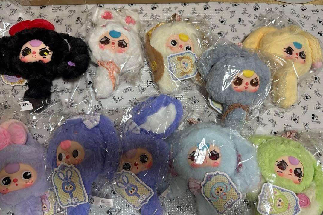 ベイビースリー 鏡 人形