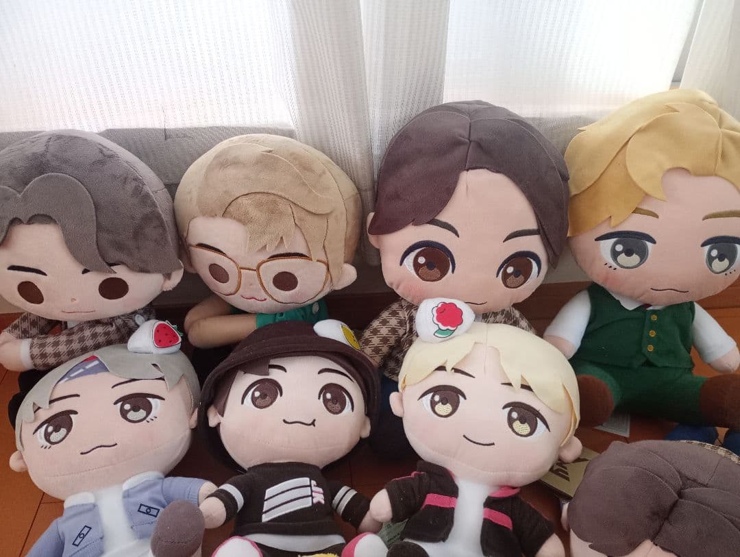 非売品レア♥新品タグ付♥tinyTANタイニータン♥BTS♥大量ぬいぐるみ12点