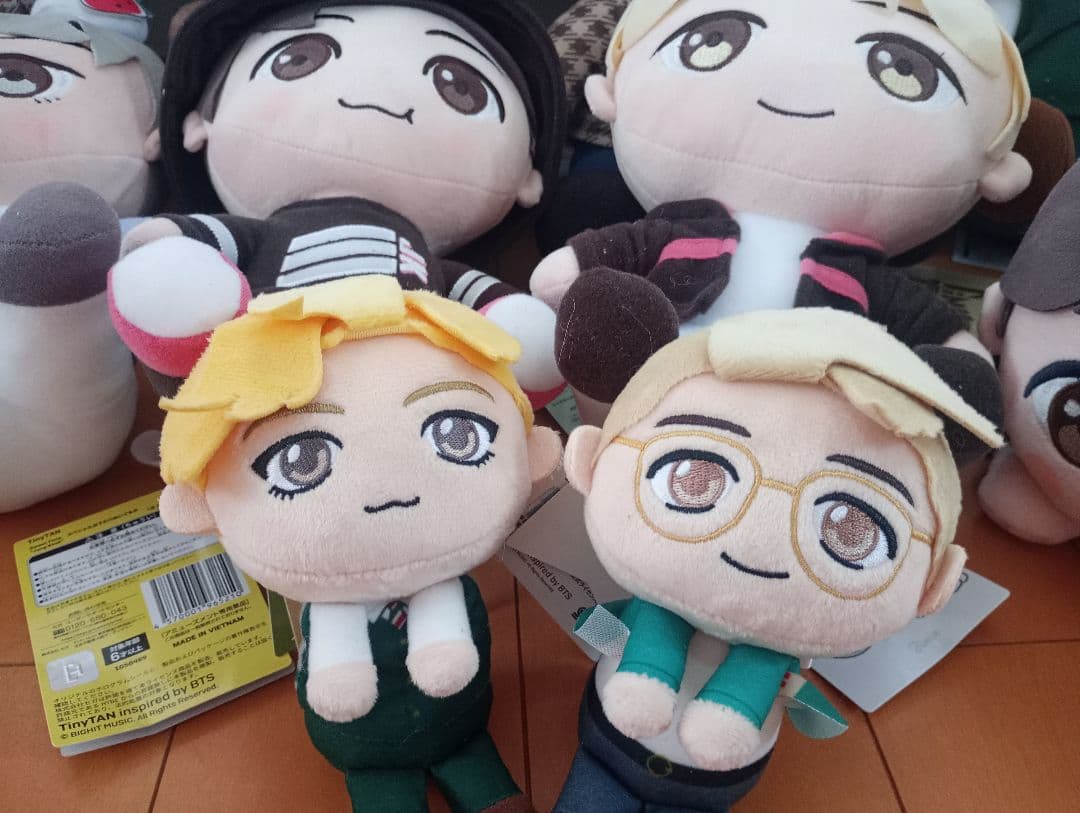 非売品レア♥新品タグ付♥tinyTANタイニータン♥BTS♥大量ぬいぐるみ12点