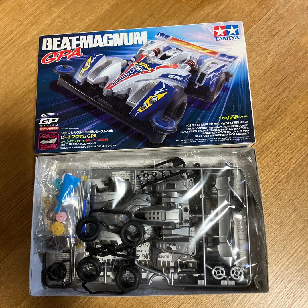 タミヤ ミニ四駆 ビートマグナム GPA (スーパーTZ-Xシャーシ) 未組立