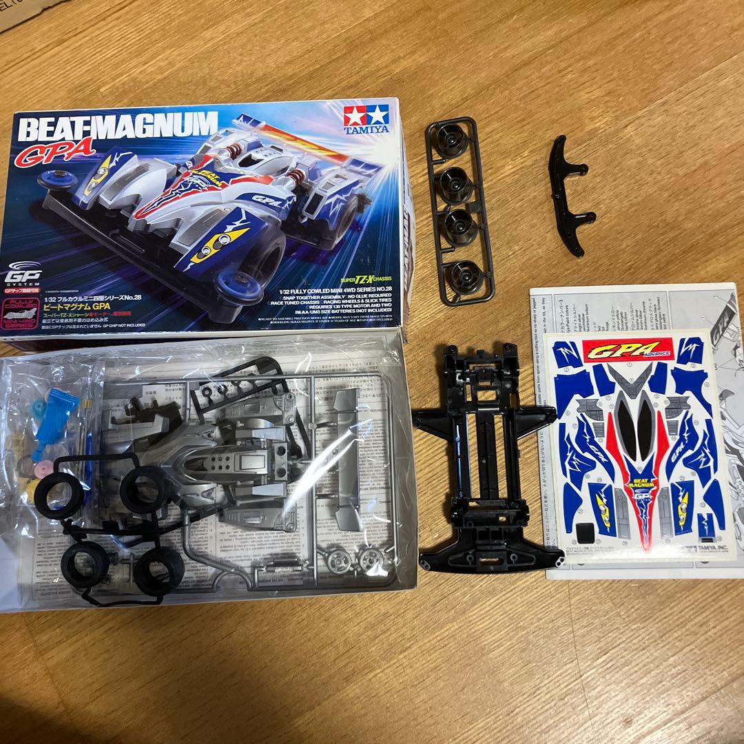 タミヤ ミニ四駆 ビートマグナム GPA (スーパーTZ-Xシャーシ) 未組立