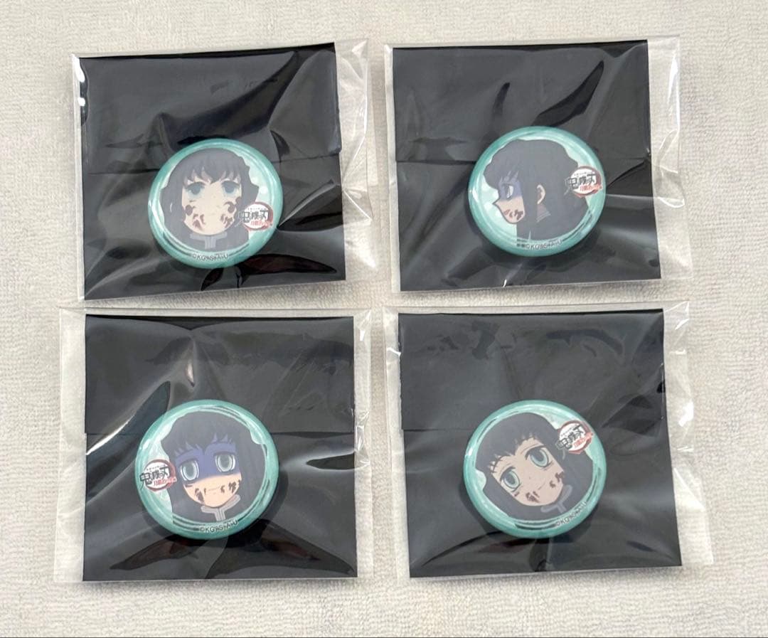 鬼滅の刃　刀鍛冶の里　ゆる顔　缶バッジ　時透 無一郎