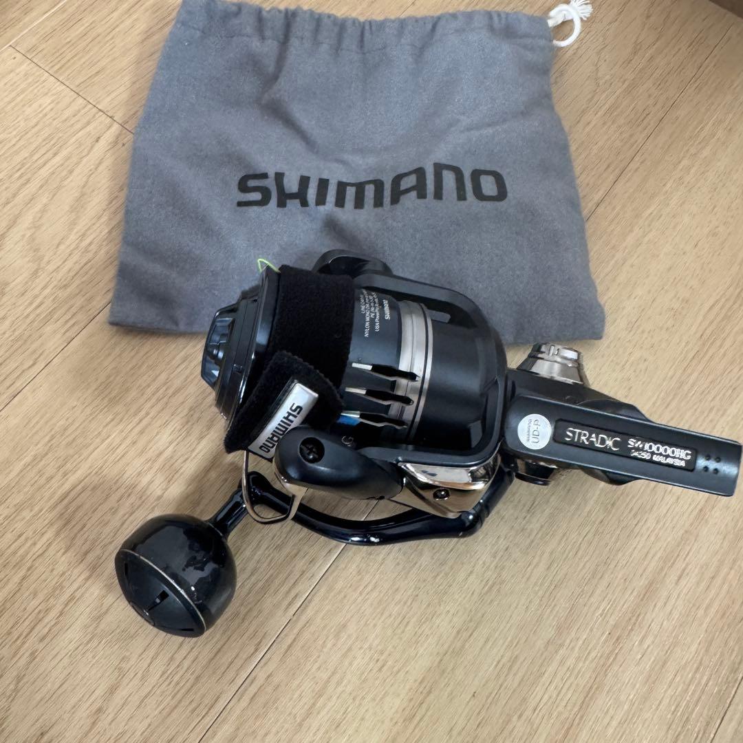 SHIMANO STRADIC SW10000HG リール 収納袋付き