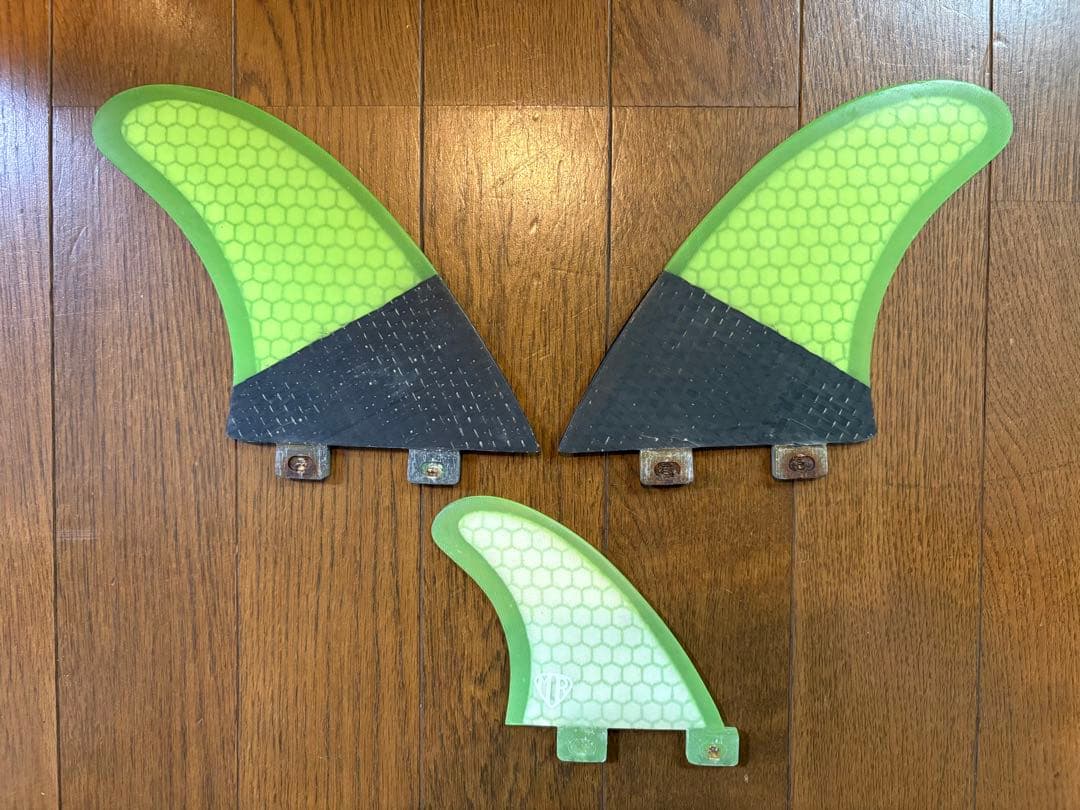 FCS MR.TFX サーフボードフィン 3枚セット ツインスタビ