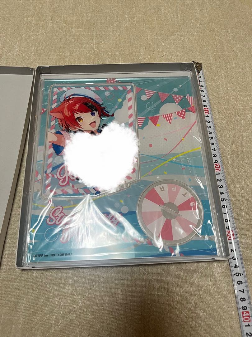 すとぷり 莉犬 BIGカードアクスタ S賞 すとふぁみ 直筆サイン入り