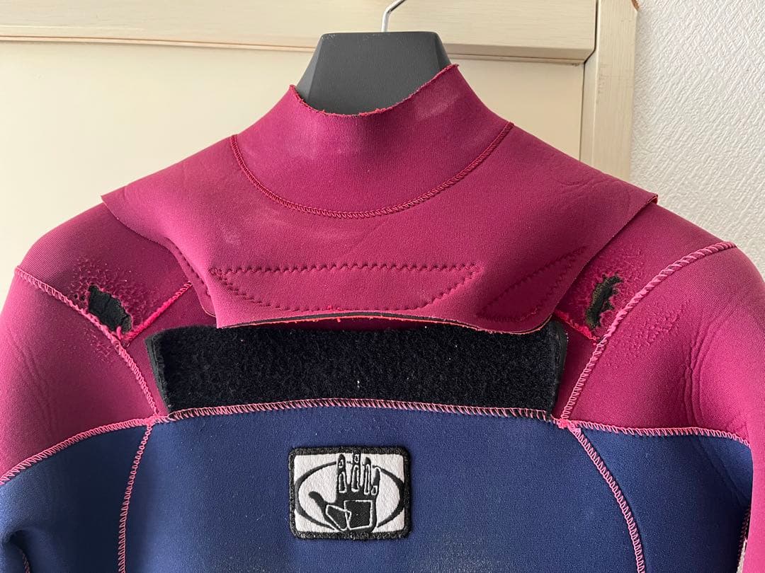 値下！女性用ウェットスーツ　大きいサイズ　ジャージ　フルスーツ　ボディーグローブ