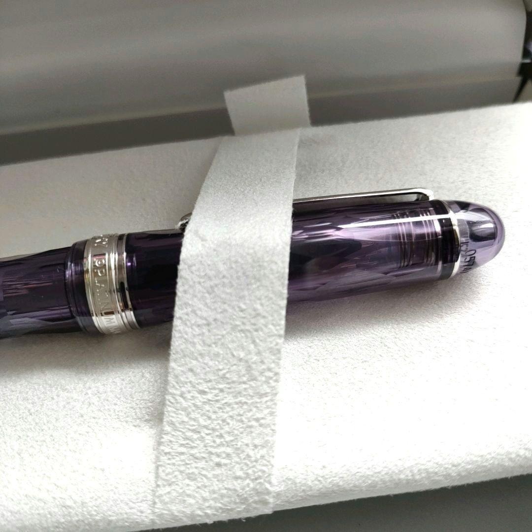 新品【保証あり】プラチナ万年筆センチュリー紫雲(F) 富士旬景 PLATINUM