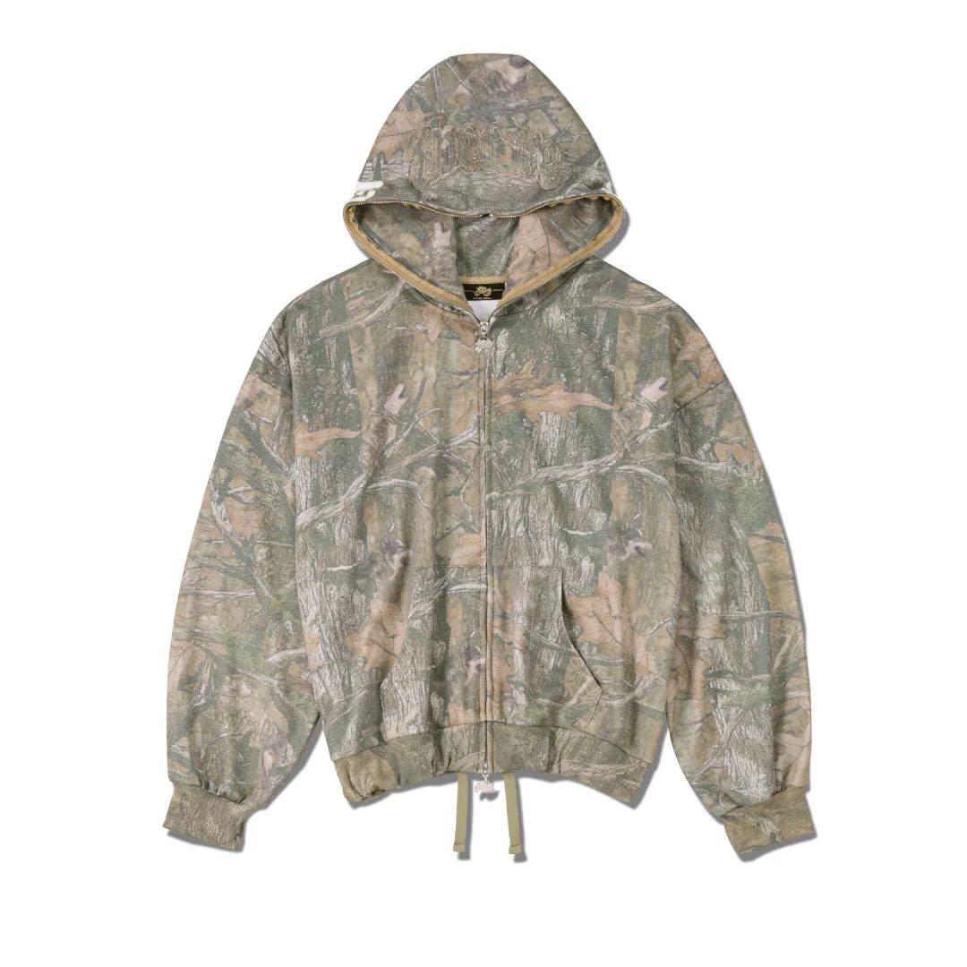 ミュージシャン Full Zip Camo Hoodie Produced by XG XXL