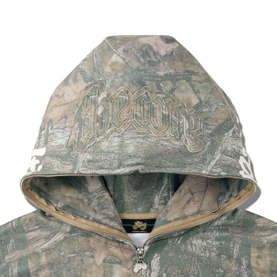 ミュージシャン Full Zip Camo Hoodie Produced by XG XXL