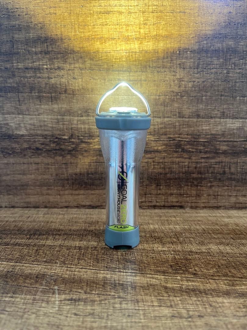 GOAL ZERO ライトハウス マイクロフラッシュ 日本限定　グレー　3本　①