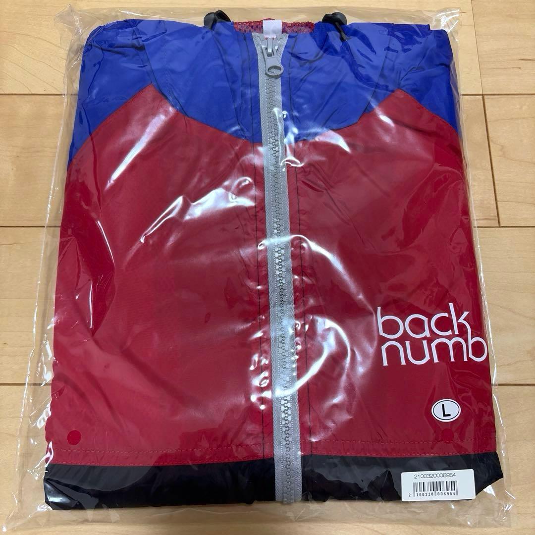 back number ジップアップジャケット L
