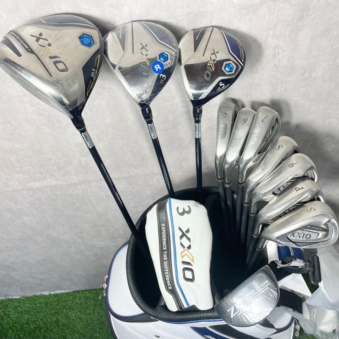 バッグ新品！レフティ！ゼクシオ MP1200 ゴルフクラブセット 11本 R 左