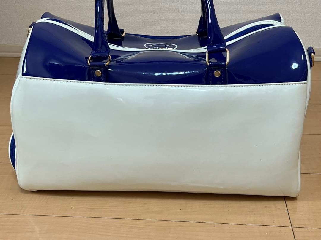 89　パーリーゲイツ ボストンバック カラー青/白