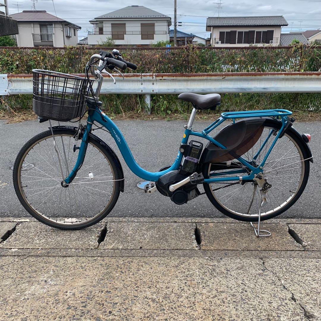 [677]送料無料 ヤマハ PAS with 電動アシスト自転車