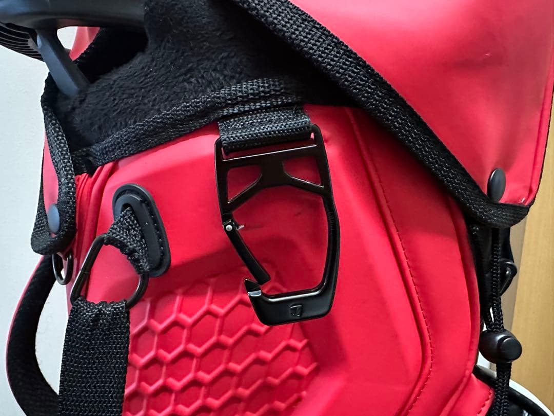 TaylorMade Stealth キャディバッグ 赤白