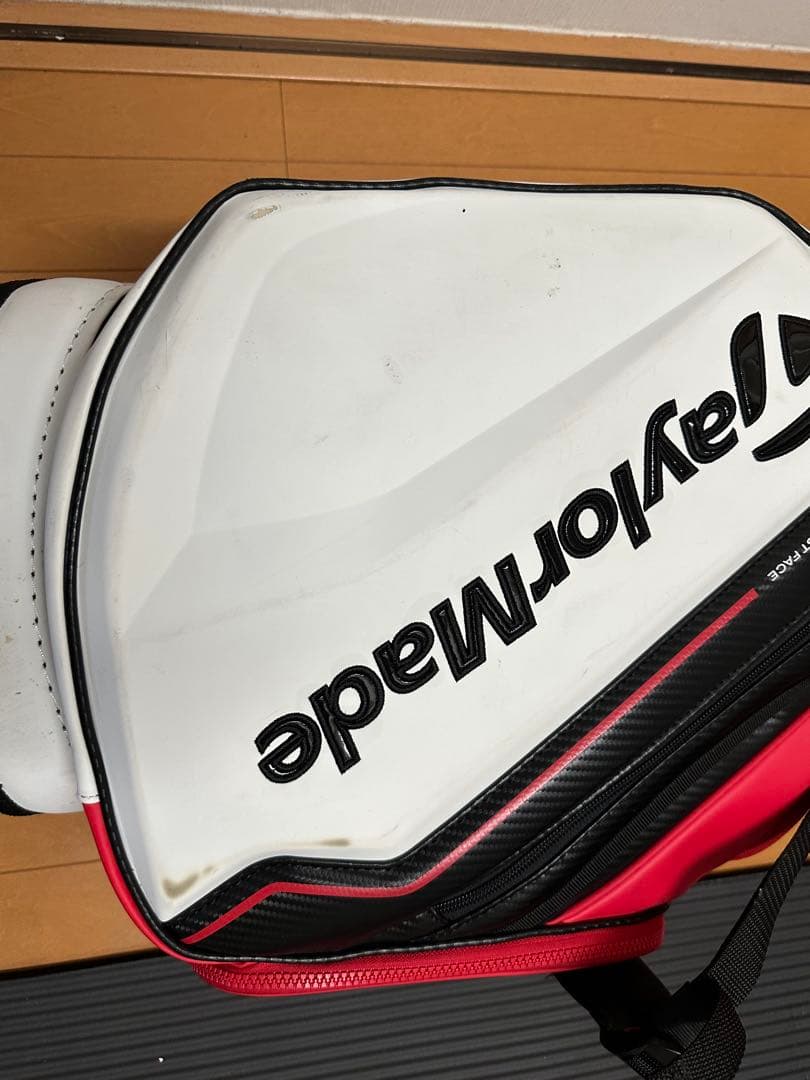 TaylorMade Stealth キャディバッグ 赤白