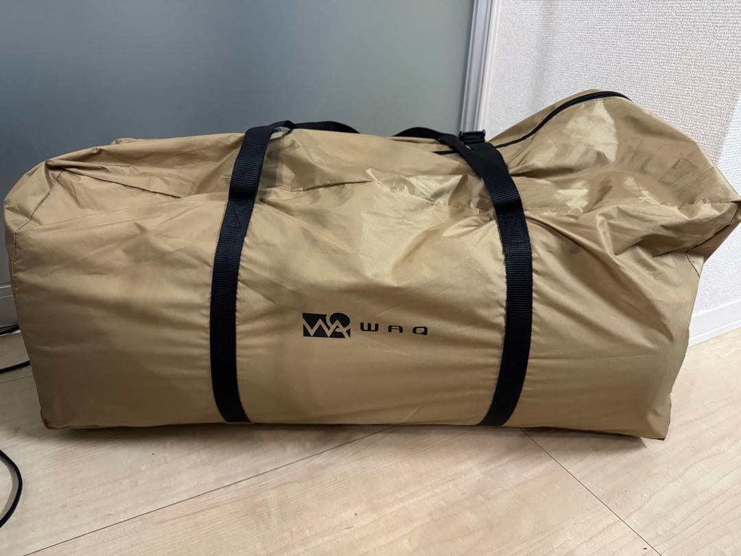 WAQ RELAXING CAMP MAT 10cm ダブルサイズ タン
