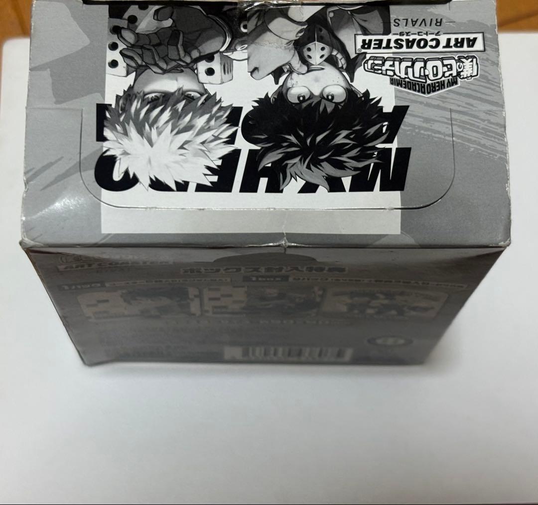 僕のヒーローアカデミア アートコースターBOX 緑谷&爆豪RIVALS 未開封